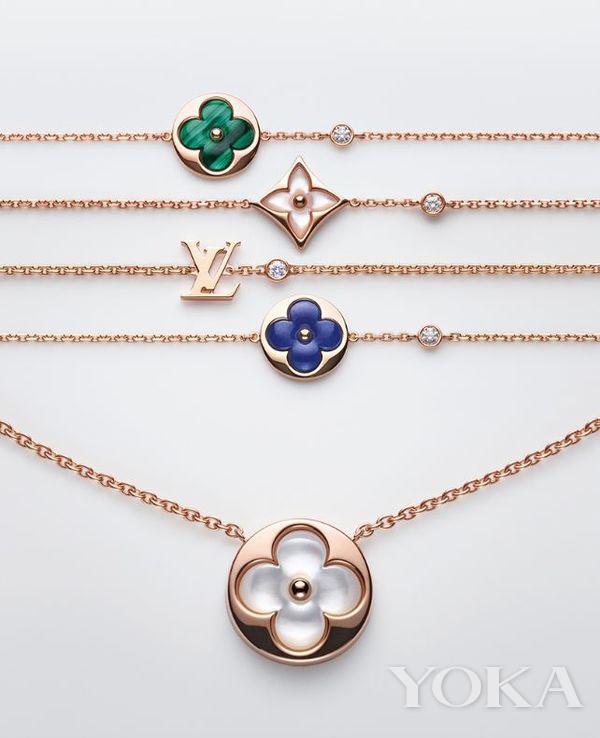 LV Color Blossom BB系列珠宝，图片来源于品牌官网。