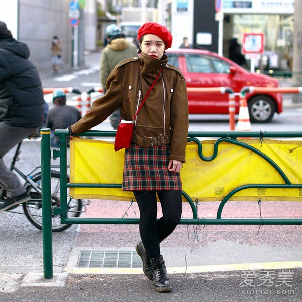日本街拍 风格多变的个性着装更有魅力 日本街拍图片