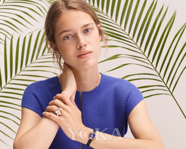 CHAUMET Hortensia Eden 绣球花伊甸园腕表，图片来源于品牌