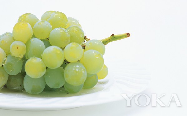 绿色的维多利亚葡萄，图片来自Pinterest。