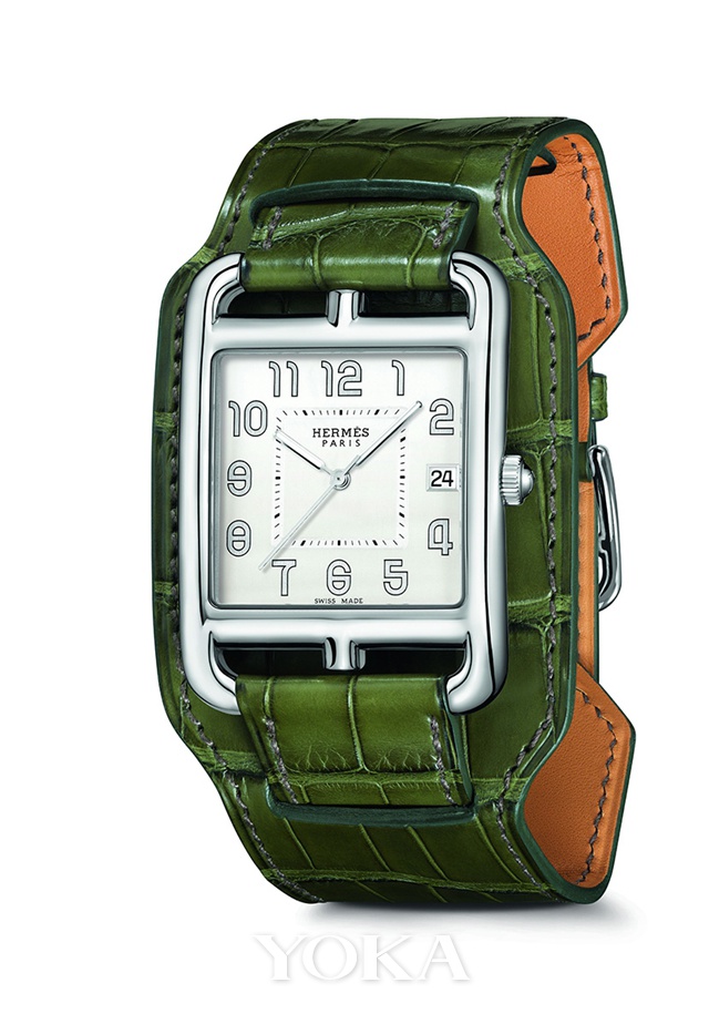   闷热夏天想透透气 戴款绿色腕表注入清爽能量