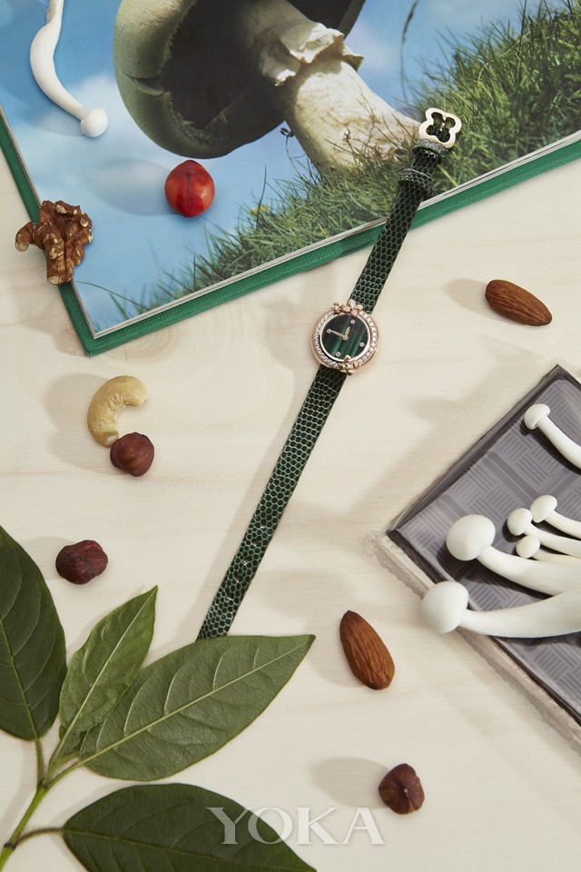 chaumet hortensia绣球花 eden 珠宝腕表，图片来自品牌。
