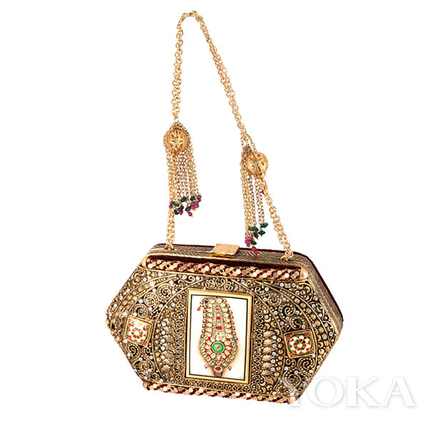 Meera Mahadevia宝石包（图片来源于strandofsilk）