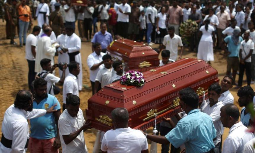斯里兰卡集体葬礼