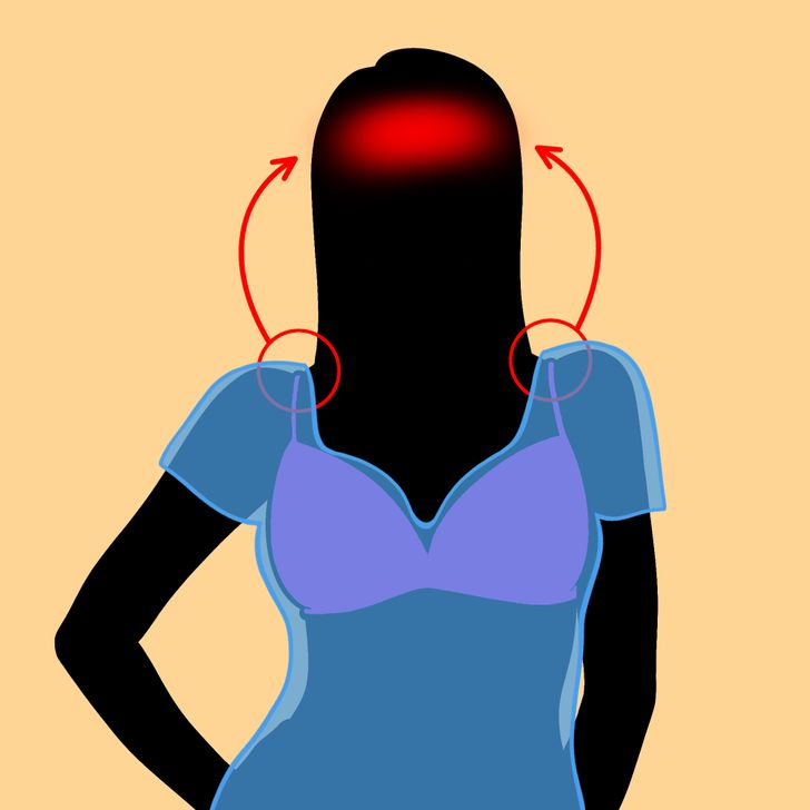 如果胸罩不合适，你的身体会发生什么 - 照片 2