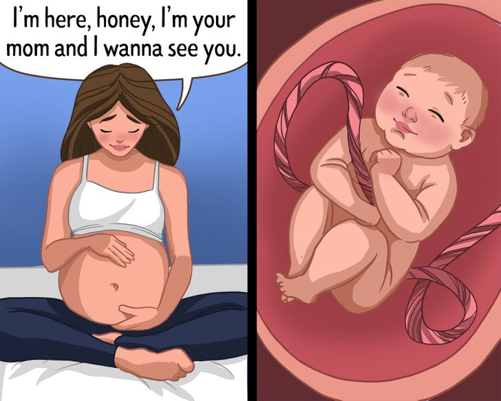 婴儿如何在子宫内学习以及帮助他们学习的 4 种方法！ - 照片 2