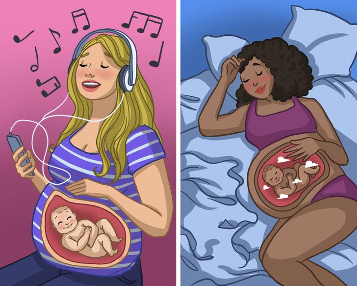 婴儿如何在子宫内学习以及帮助他们学习的 4 种方法！ - 照片 6