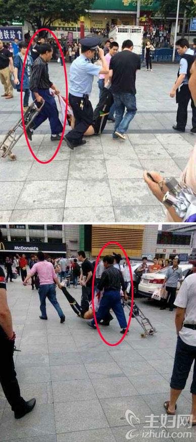 广州火车站砍人案内情：面对砍刀两人选择不做羔羊