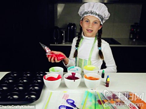 8岁澳洲女孩网上教烹饪 月入79万