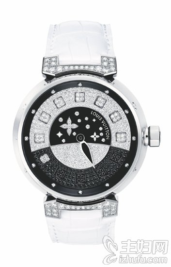 Louis Vuitton(路易威登)Tambour Spin TimeJoaillerie 时光飞旋珠宝腕表-最值得拥有的五款绝色钻石腕表TOP4