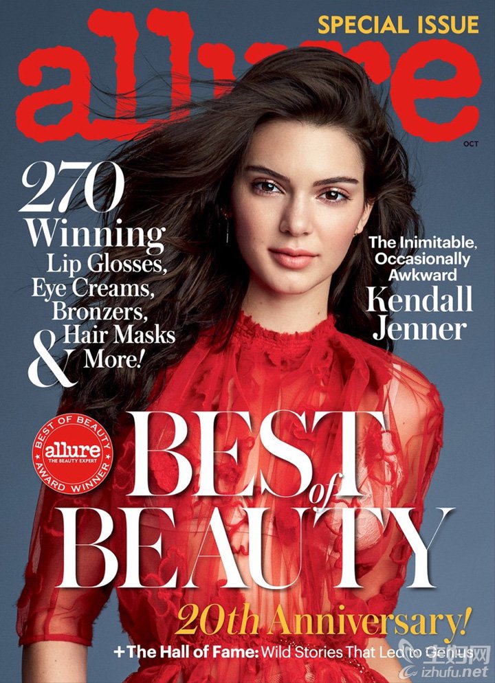 Kendall Jenner《Allure》杂志2016年10月号