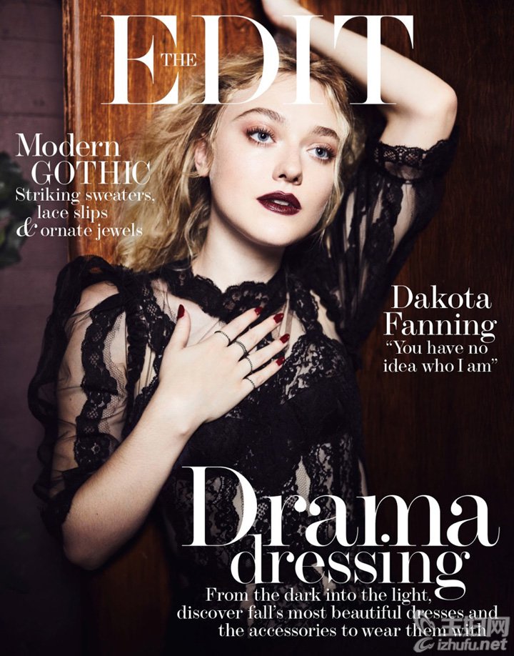 Dakota Fanning《The Edit》杂志2016年10月号