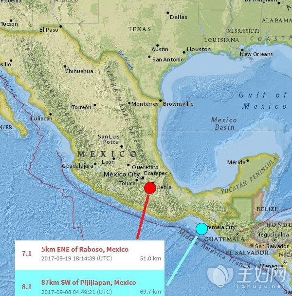 西哥发生7.1级地震