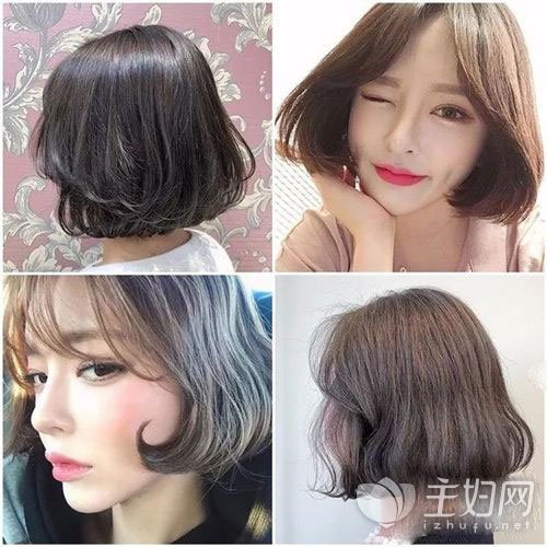 韩式短发发型图片