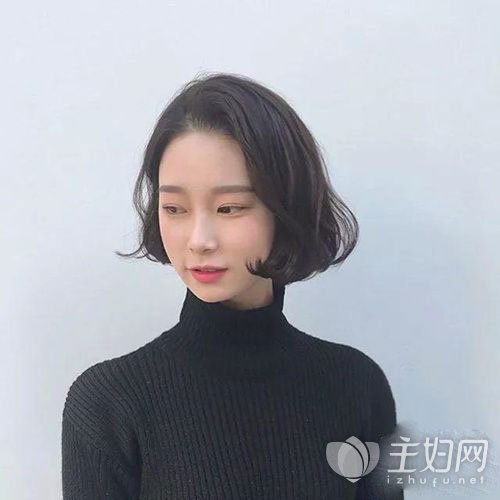 韩式短发发型图片