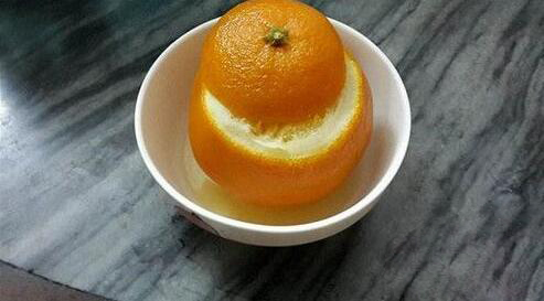 川贝炖橙子止咳做法