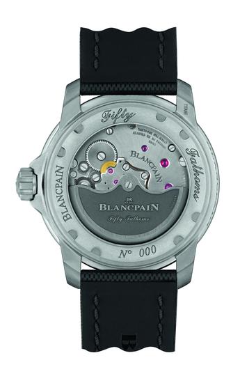 宝珀Blancpain五十噚系列全新钛合金腕表